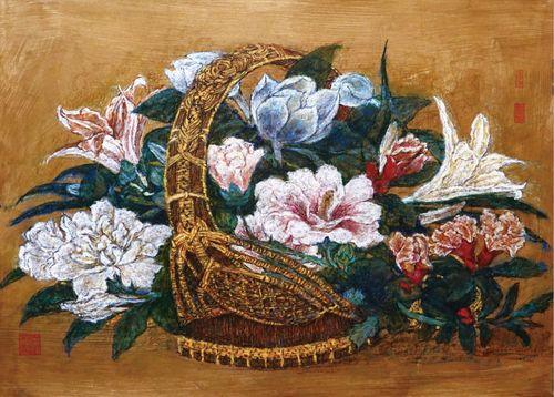 上海画家吃瓜,品味艺术与生活的交融